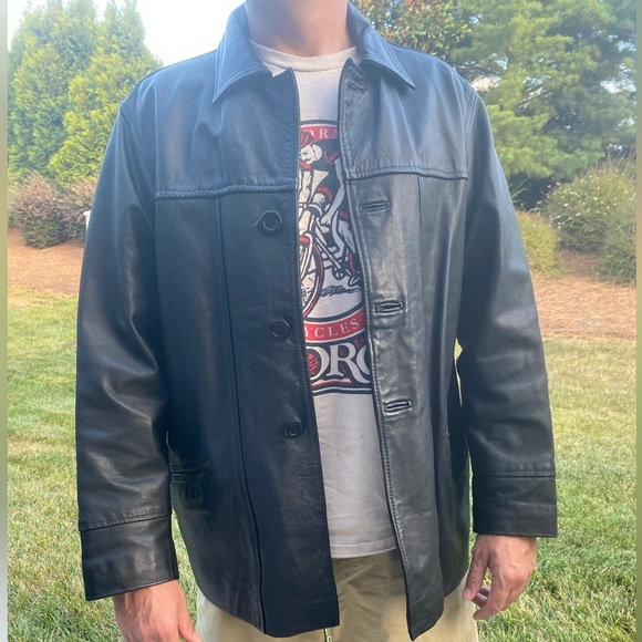 Men’s genuine leather jacket - Picture 9 of 9